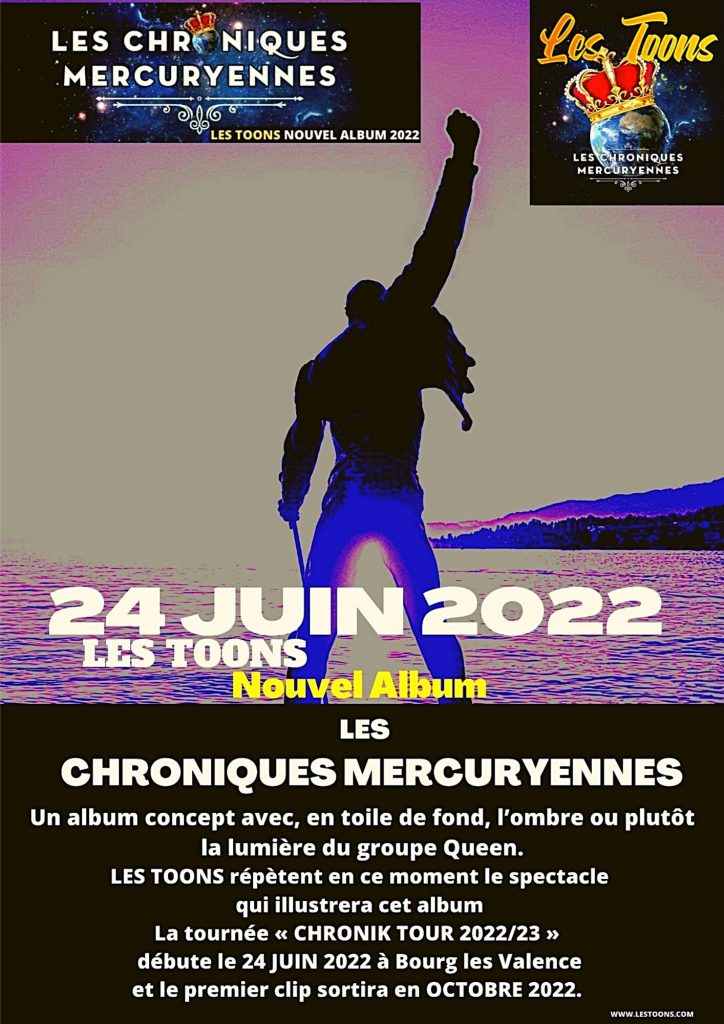 Sortie du nouvel album Les Chroniques Mercuryennes